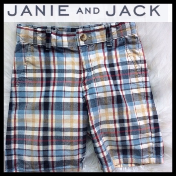 Janie and Jack Other - Janie and Jack Plaid Shorts